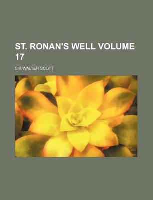 Book cover for St. Ronan's Well Volume 17