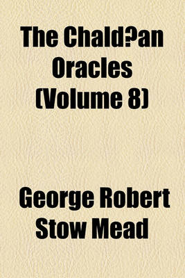 Book cover for The Chaldaean Oracles (Volume 8)