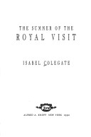 Book cover for The Summer of the Royal Visit