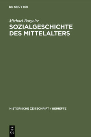 Cover of Sozialgeschichte Des Mittelalters