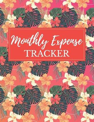 Book cover for Monthly Expense Tracker