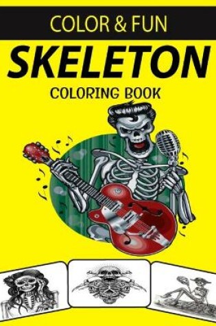 Cover of Skeleton Coloring Book