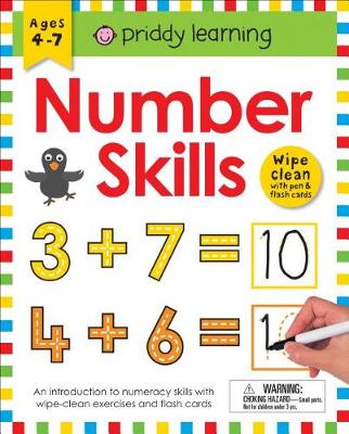 Book cover for Wipe Clean Workbook: Number Skills (Enclosed Spiral Binding)