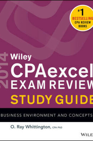 Cover of Wiley CPAexcel Exam Review 2014 Study Guide, Business Environment and Concepts