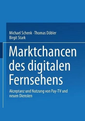 Book cover for Marktchancen des digitalen Fernsehens