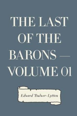 Cover of The Last of the Barons - Volume 01
