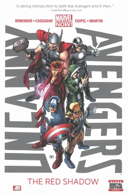 Book cover for Uncanny Avengers - Volume 1: The Red Shadow (marvel Now)