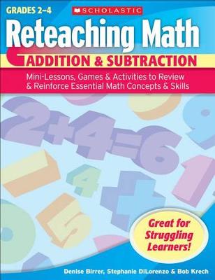 Cover of Addition & Subtraction, Grades 2-4