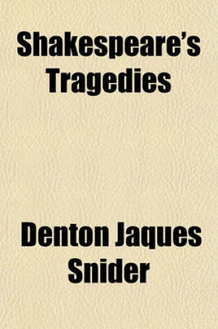 Cover of Shakespeare's Tragedies