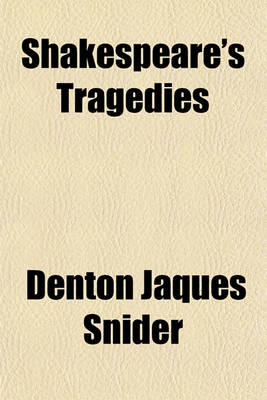 Book cover for Shakespeare's Tragedies