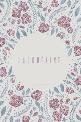 Cover of Composition Notebook. Jacqueline