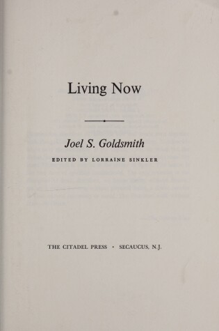 Cover of Living Now