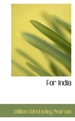 Book cover for For India