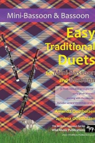 Cover of Easy Traditional Duets for Mini-Bassoon and Bassoon