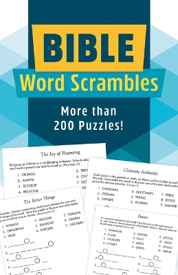 Book cover for Bible Word Scrambles