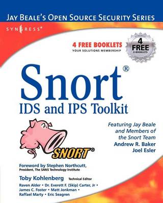 Cover of Snort Intrusion Detection and Prevention Toolkit