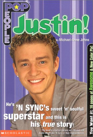 Book cover for 'N Sync's Justin!