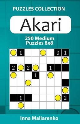 Book cover for Akari - 250 Medium Puzzles 8x8