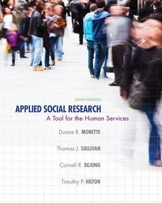 Book cover for Applied Social Research : A Tool for the Human Services