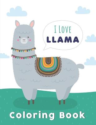 Book cover for I Love Llama