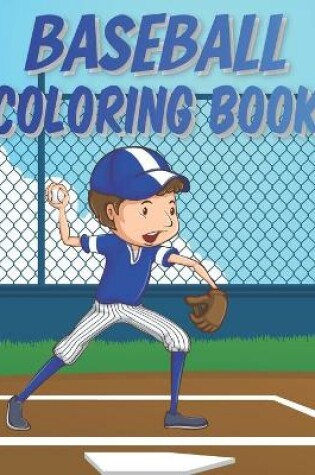 Cover of Baseball Coloring Book