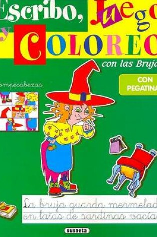 Cover of Rompecabezas - Escribo, Juego y Coloreo Con Las Brujas