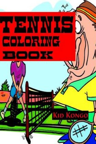 Cover of Tennis Coloring Book