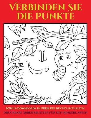 Book cover for Druckbare Arbeitsblätter für den Kindergarten (48 Punkt-für-Punkt-Rätsel für Vorschulkinder)