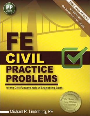 Book cover for FE Civil Practice Problems