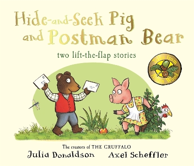 Book cover for Tales From Acorn Wood: Hide-and-Seek Pig and Postman Bear