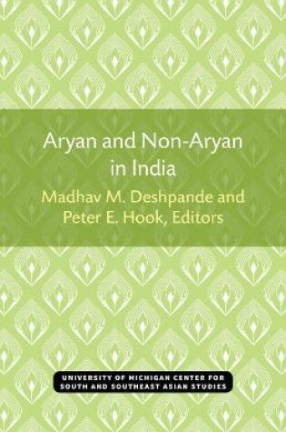 Cover of Aryan and Non-Aryan in India