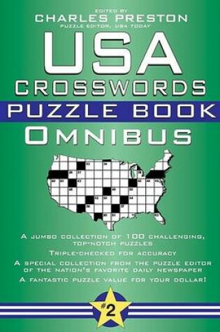 Cover of USA Crosswords Puzzle Book Omnibus #2