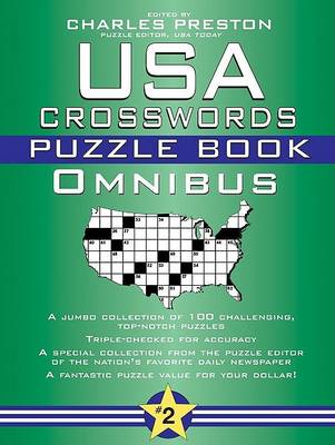 Book cover for USA Crosswords Puzzle Book Omnibus #2