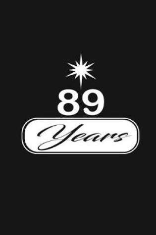 Cover of 89 years