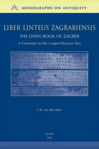 Cover of Liber Linteus Zagrabiensis. the Linen Book of Zagreb