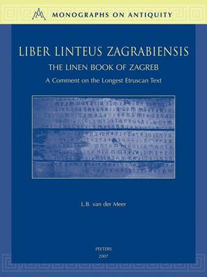 Book cover for Liber Linteus Zagrabiensis. the Linen Book of Zagreb