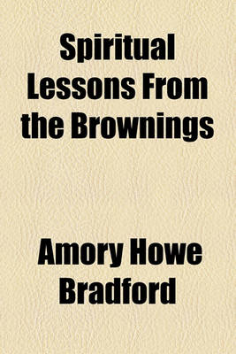 Book cover for Spiritual Lessons from the Brownings