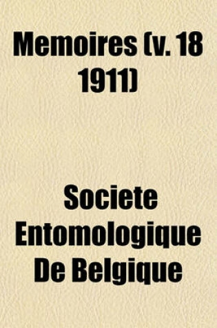 Cover of Memoires (V. 18 1911)