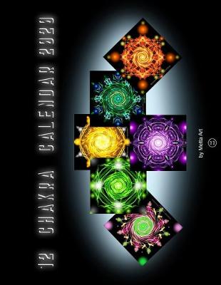 Book cover for 12 Chakra Calendar 2020