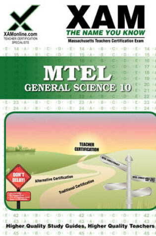 Cover of MTEL General Science 10 Teacher Certification Exam