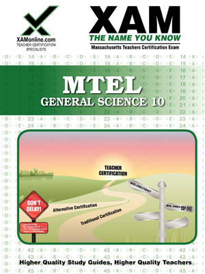 Book cover for MTEL General Science 10 Teacher Certification Exam