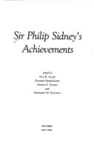 Cover of Sir Philip Sidney's Achievements