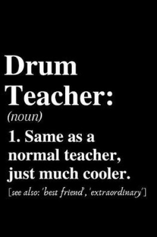 Cover of Drum Teacher...