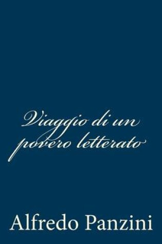 Cover of Viaggio di un povero letterato