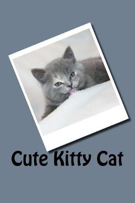 Book cover for Cute Kitty Cat (Journal / Notebook)