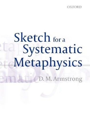 Cover of Sketch for a Systematic Metaphysics