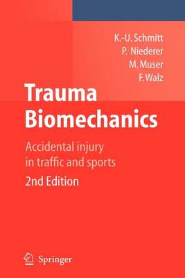 Book cover for Trauma Biomechanics