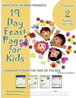 Book cover for 19 Day Feast Pages for Kids Volume 2 / Book 4