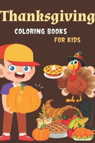 Cover of Thanksgiving Coloring Books for Kids