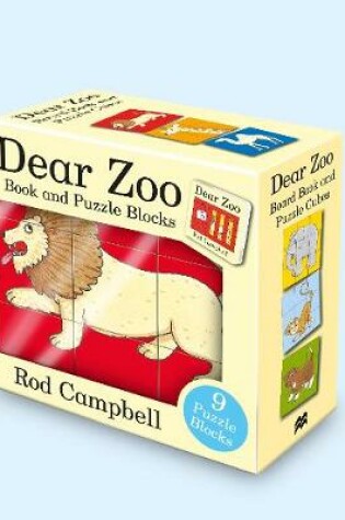 Cover of Dear Zoo Book and Puzzle Blocks